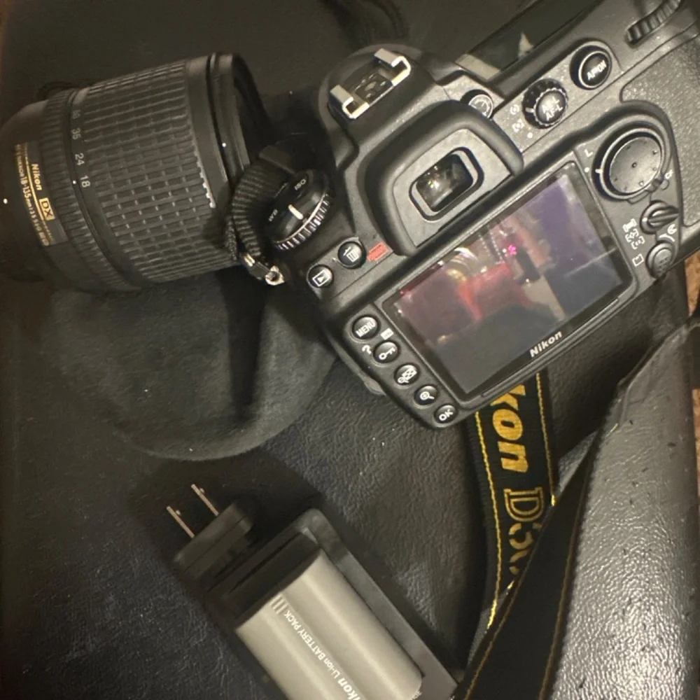 Nikon D300 camera and accessories